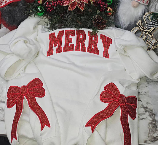 Glitter Merry Sweatshirt