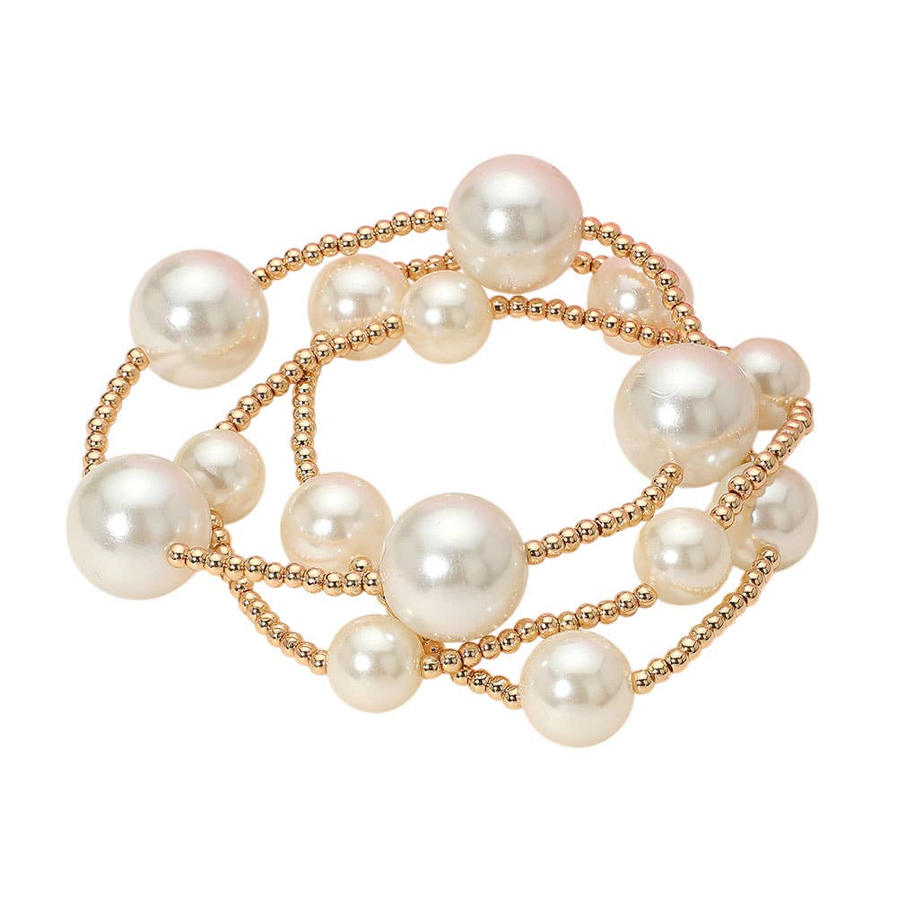 Bubbly Pearl Bracelet